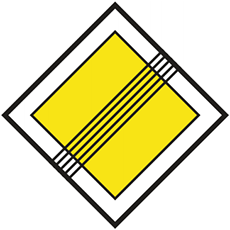 дорожный знак 212 - liiklusmärk 212 - road sign 212