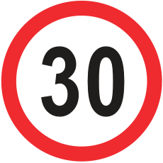 дорожный знак 351 - liiklusmärk 351 - road sign 351