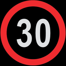 дорожный знак 351m - liiklusmärk 351m - road sign 351m