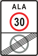 дорожный знак 389 - liiklusmärk 389 - road sign 389