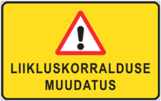 дорожный знак 594 - liiklusmärk 594 - road sign 594