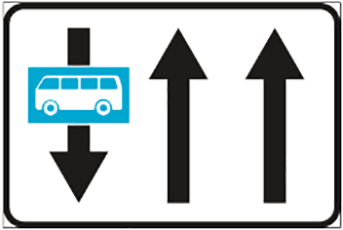 дорожный знак 535v-2 - liiklusmärk 535v-2 - road sign 535v-2