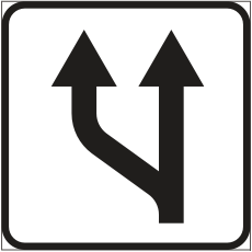 дорожный знак 536bv - liiklusmärk 536bv - road sign 536bv