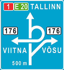 дорожный знак 621-1 - liiklusmärk 621-1 - road sign 621-1