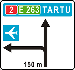 дорожный знак 621-2 - liiklusmärk 621-2 - road sign 621-2