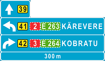 дорожный знак 623b-2 - liiklusmärk 623b-2 - road sign 623b-2