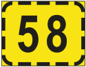 дорожный знак 654b - liiklusmärk 654b - road sign 654b