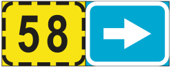 дорожный знак 655c - liiklusmärk 655c - road sign 655c