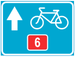 дорожный знак 657 - liiklusmärk 657 - road sign 657